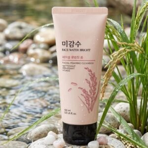 The Face Shop Rice Water Bright Foaming Cleanser (150ml)