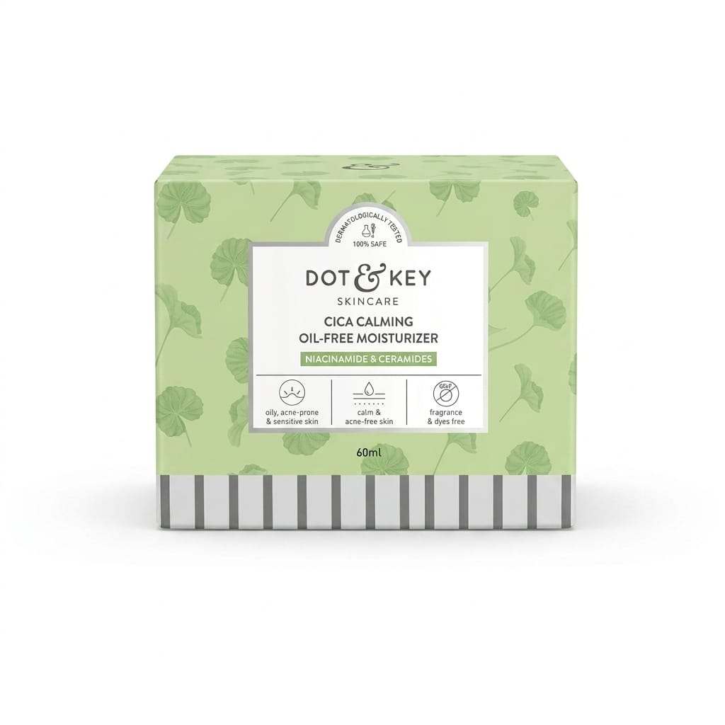 ​Dot & Key Cica Calming Oil-Free Moisturizer (with Niacinamide & Ceramides) 60ml