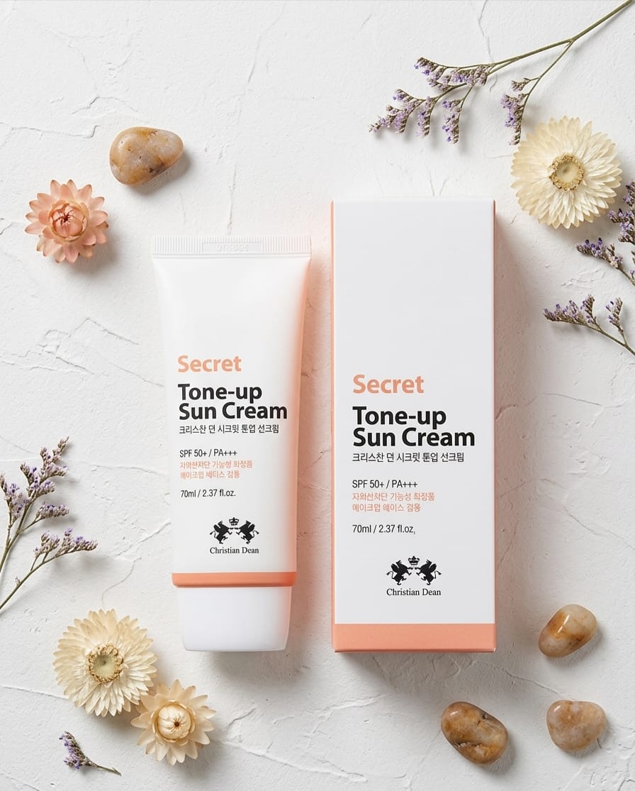 Christian Dean Secret Tone-up Sun Cream  ​PF 50+ / PA+++(70ml)